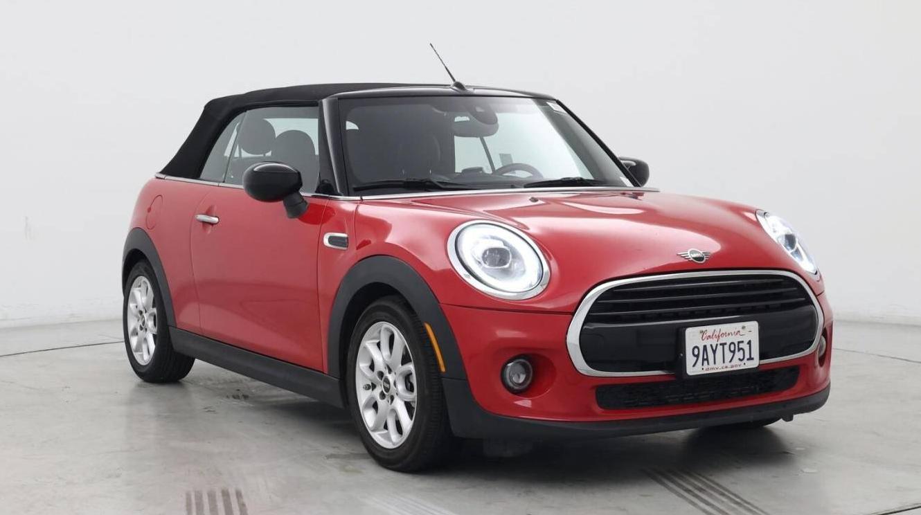 MINI COOPER CONVERTIBLE 2021 WMWWJ3C04M3M20379 image